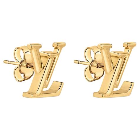 louis vuitton signature earrings|Louis Vuitton earrings ioffer.